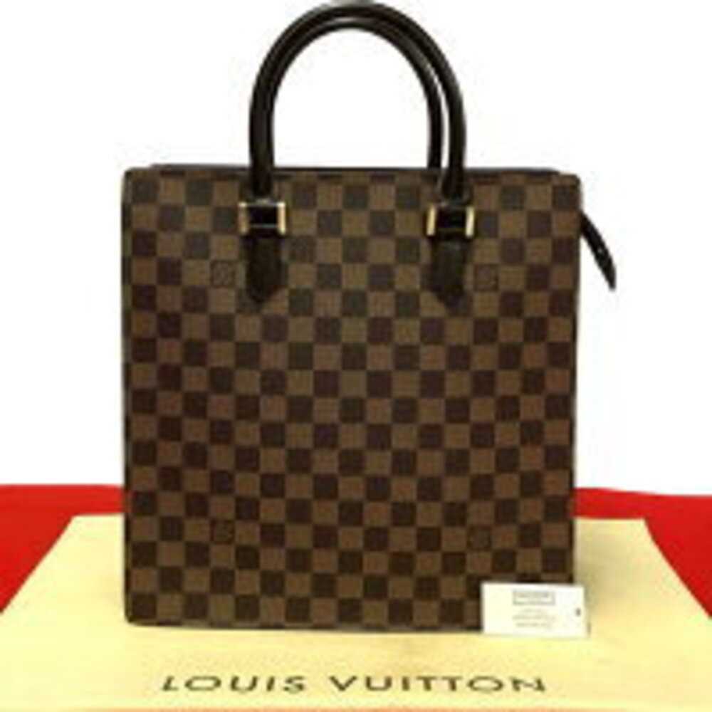 Louis Vuitton Venice Damier Leather Handbag Tote Bag Brown - Picture 1 of 8